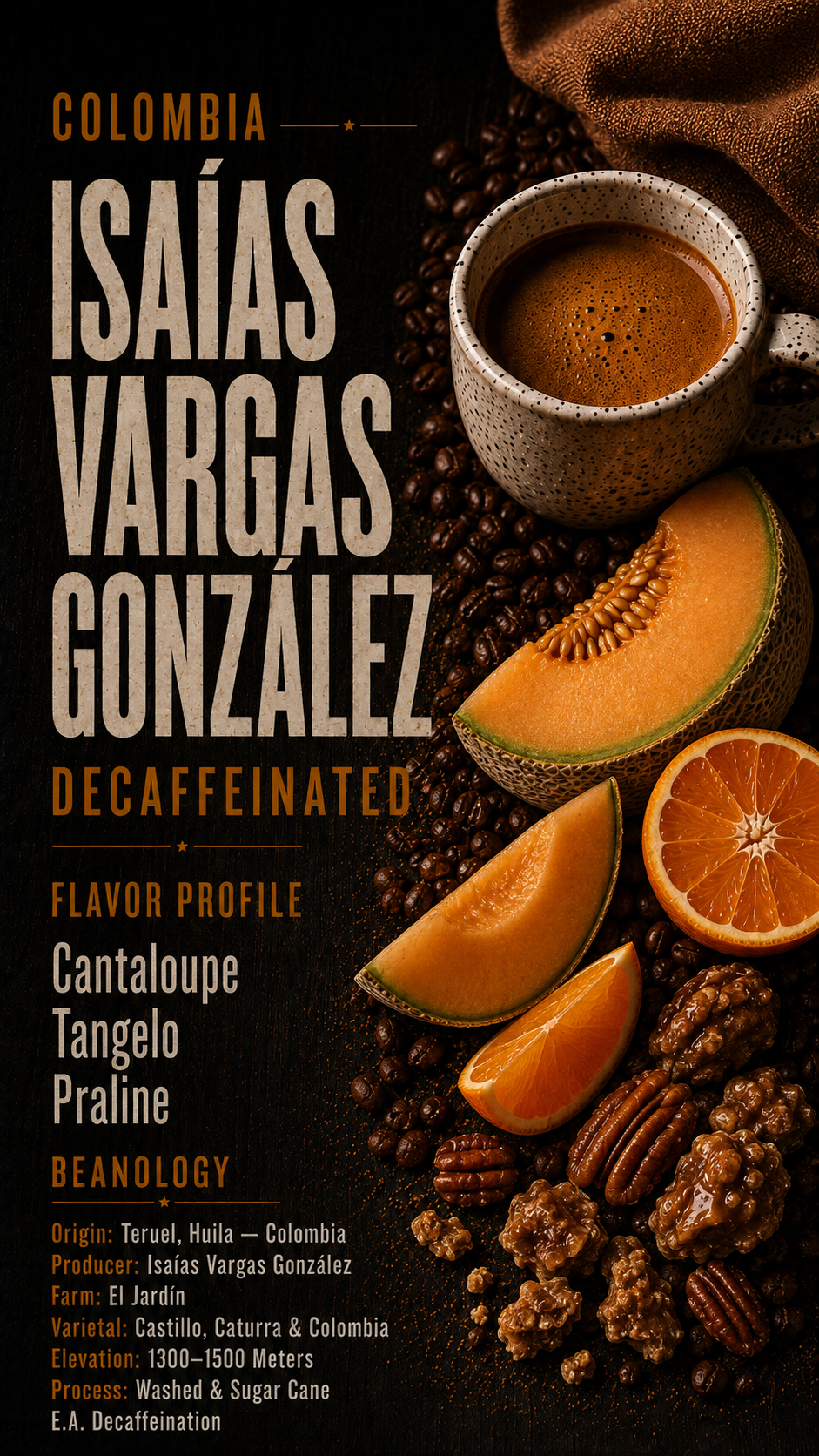COLOMBIA • ISAÍAS VARGAS GONZÁLEZ • DECAFFEINATED