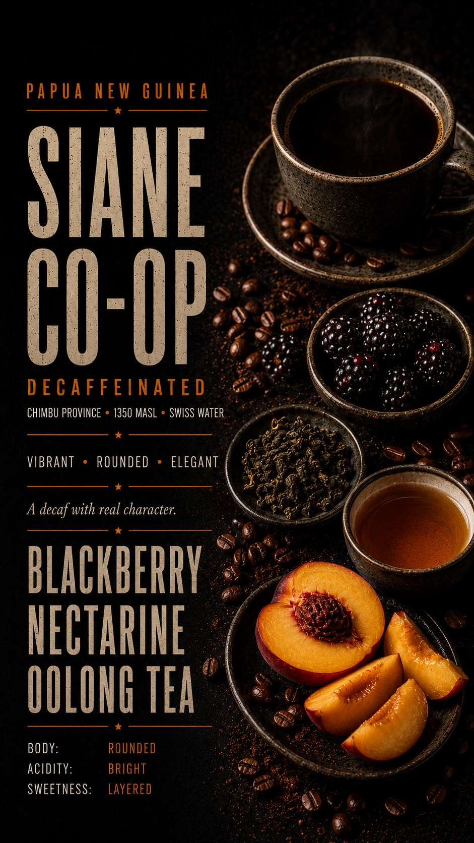 DECAFFEINATED — PAPUA NEW GUINEA • SIANE CO-OP